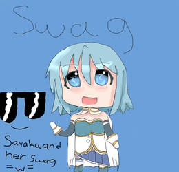 Sayaka and her swag (for SayakaMikiChan)