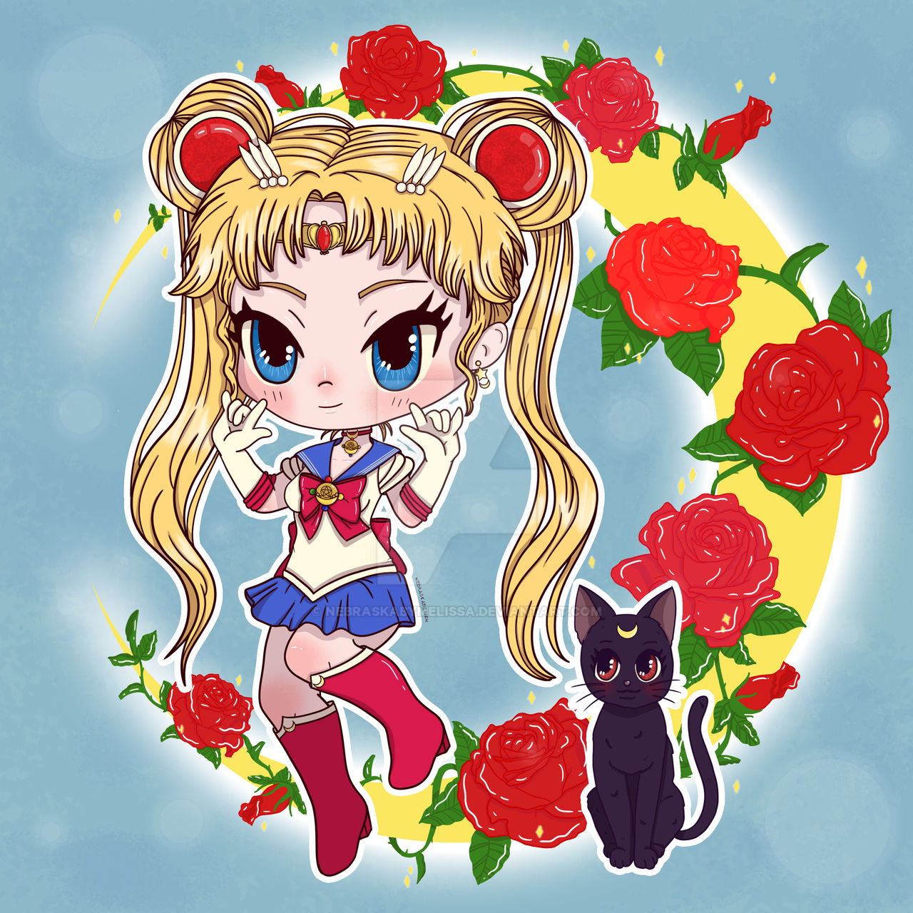 Usagi Tsukino Sailor Moon And Luna By Nebraskabymelissa On Deviantart Usagi Tsukino Sailor Moon And Luna By Nebraskabymelissa On Deviantart