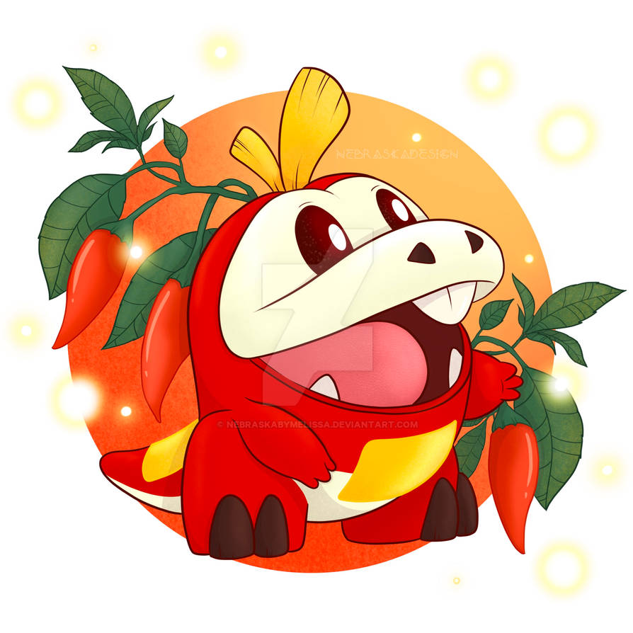 Fuecoco fanart by nebraskabymelissa on DeviantArt
