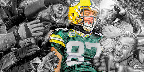 Jordy Nelson Lambeau Leap