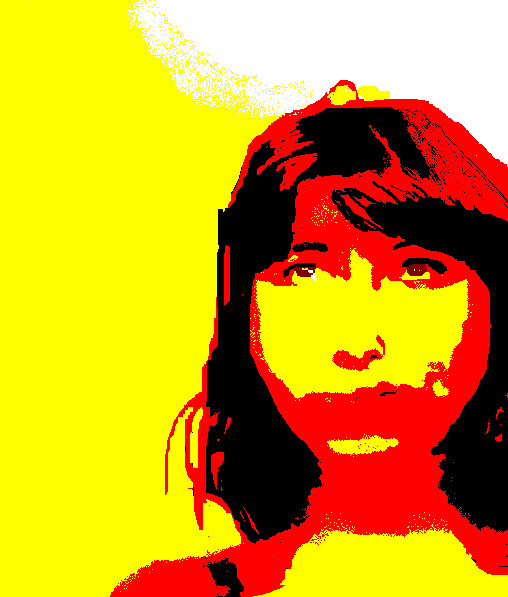 MS Paint portraits by shestrulyoutrageous on DeviantArt