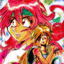 Slayers - Lina and Gourry