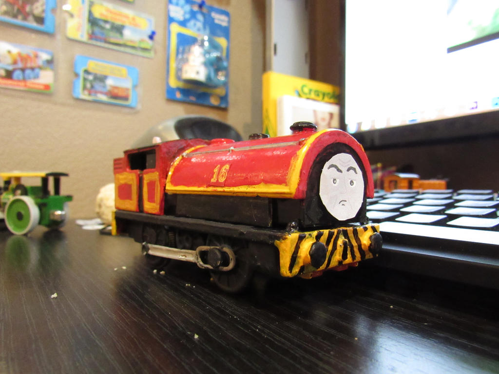 Custom-Made Trackmaster Sixteen by Trainboy55 on DeviantArt