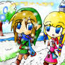Merry Christmas 2014 Link and Zelda
