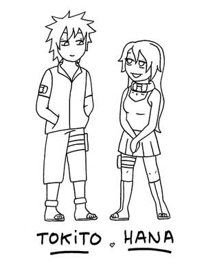 Suna OC : Tokito and Hana