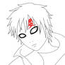 Gaara lineart