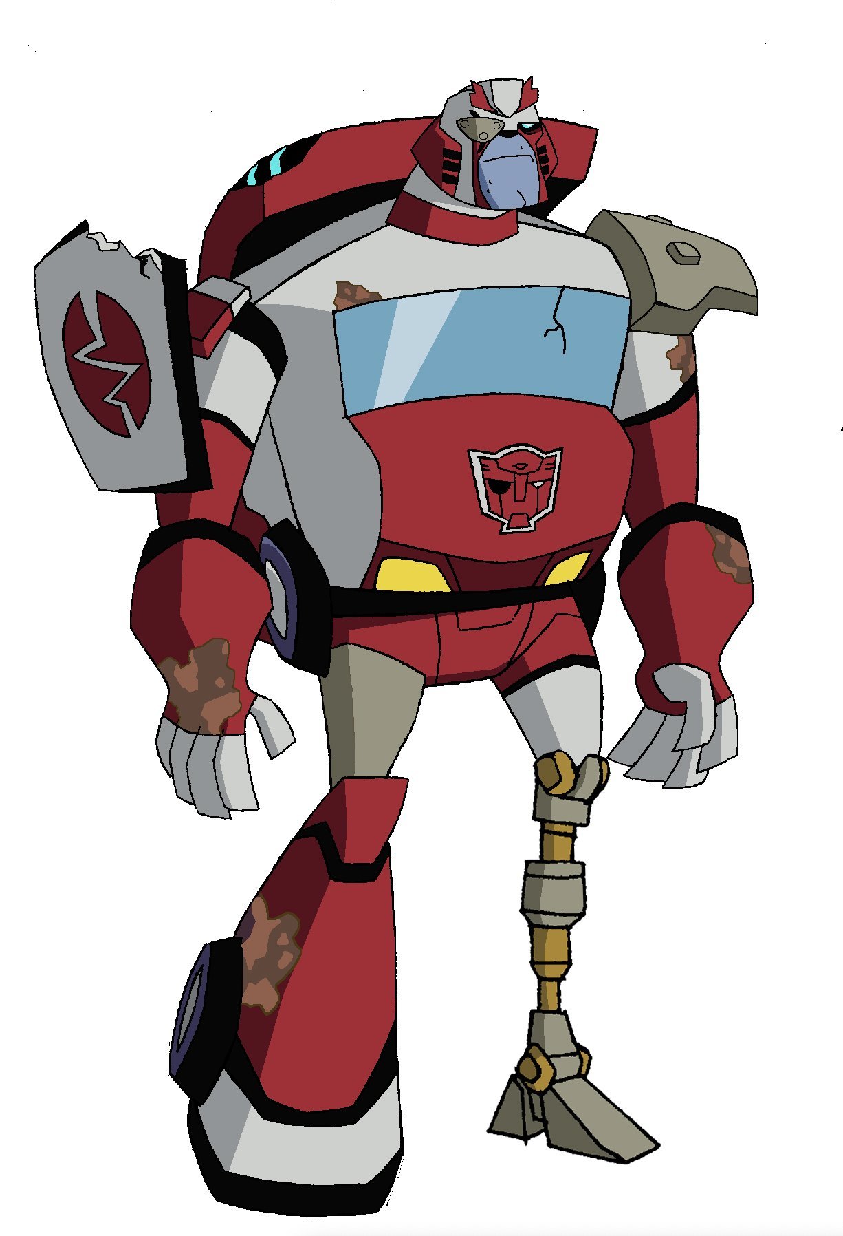 old man Ratchet TFA Alt Timeline by Speedygal on DeviantArt