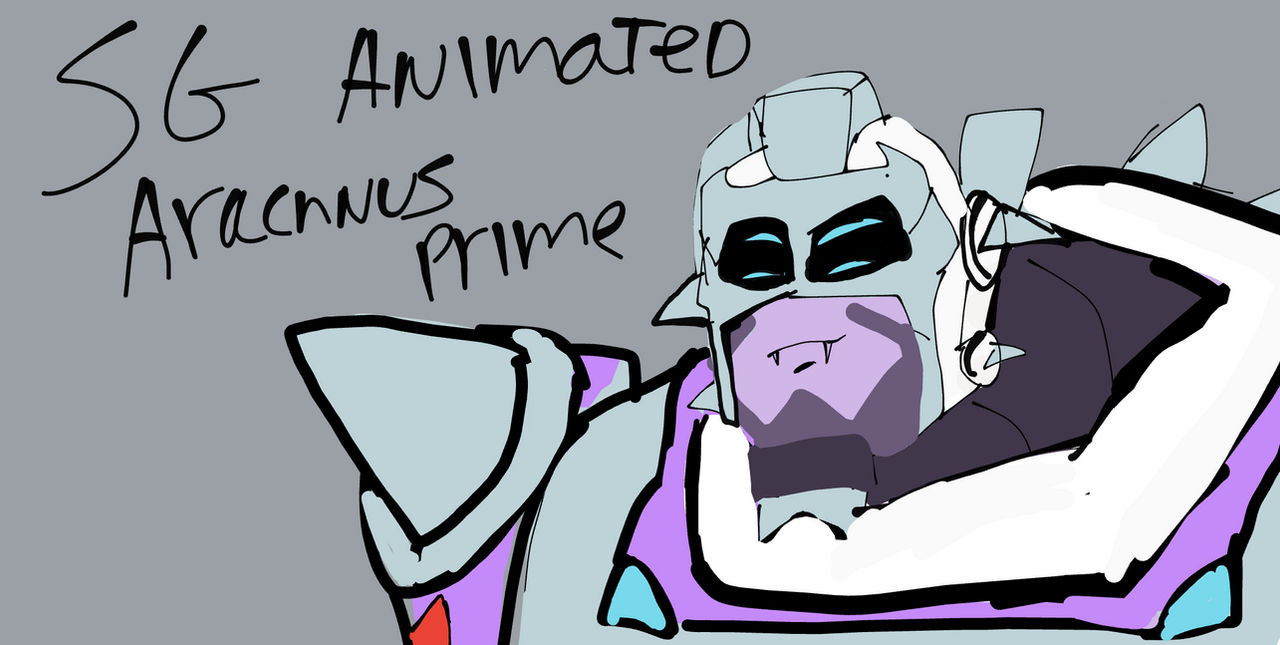 Shattered Glass Animated Arachnus Prime