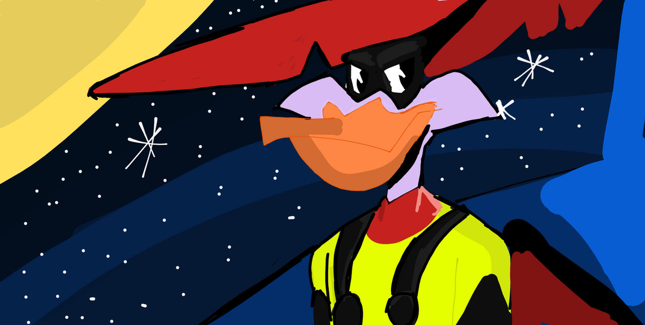staring aside in the night scheming