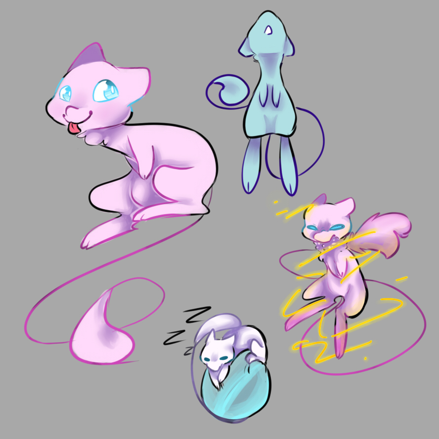 Mew Doodles