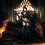 Medieval Cortney and Dragon