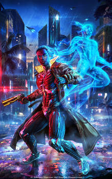 Shadow Punch- working title Book Cover Art