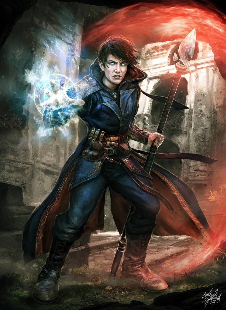 Timeothy| Time Wizard-commission art by ManthosLappas on DeviantArt