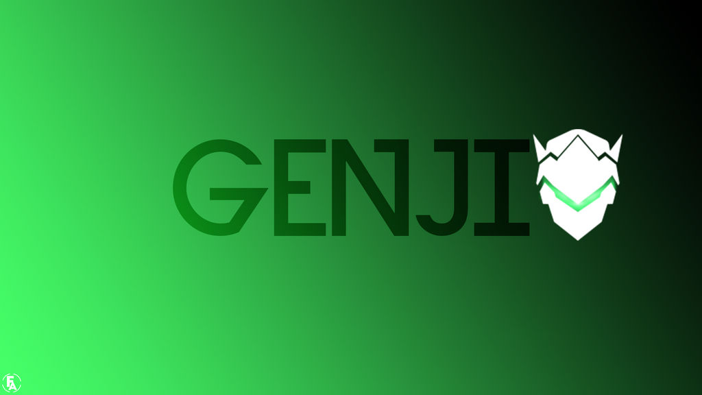Overwatch - Genji minimalist wallpaper by FADesigner on DeviantArt
