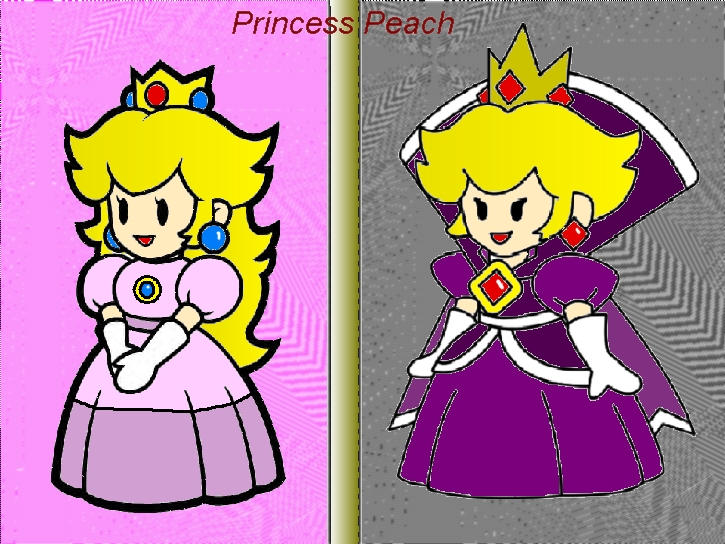 Paper Princess Peach by Fujipeg350 on DeviantArt