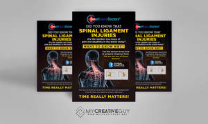 Spinal Ligament Injury Poster