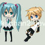 +Keychain - Vocaloids+