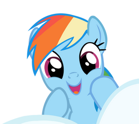 Rainbow Dash Vector