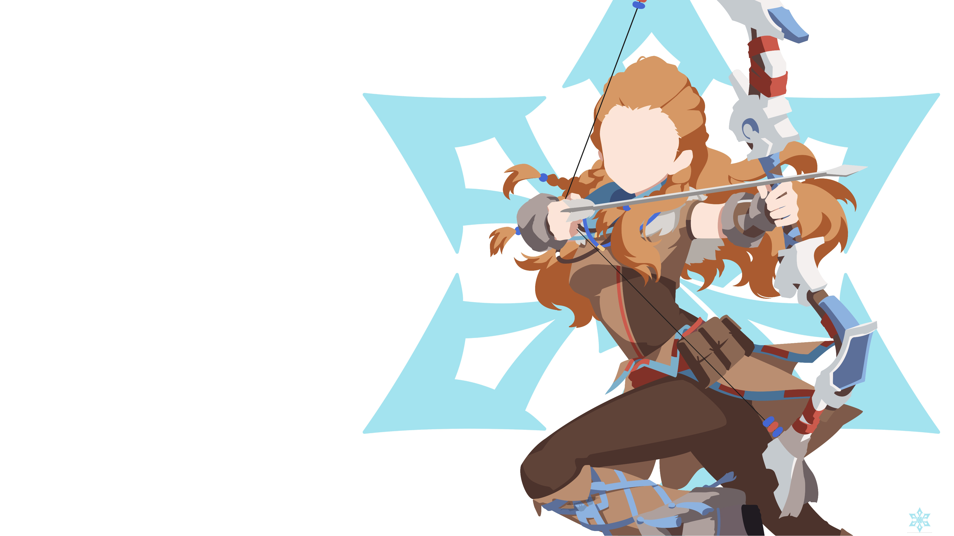Aloyd Aloy Genshin Impact / Minimalist Wallpaper by ravensleigh on DeviantArt