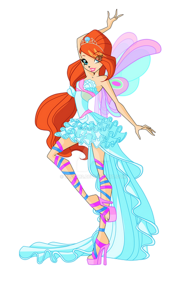 Winx club season6 Roxy Bloomix design by Forgotten-By-Gods on DeviantArt