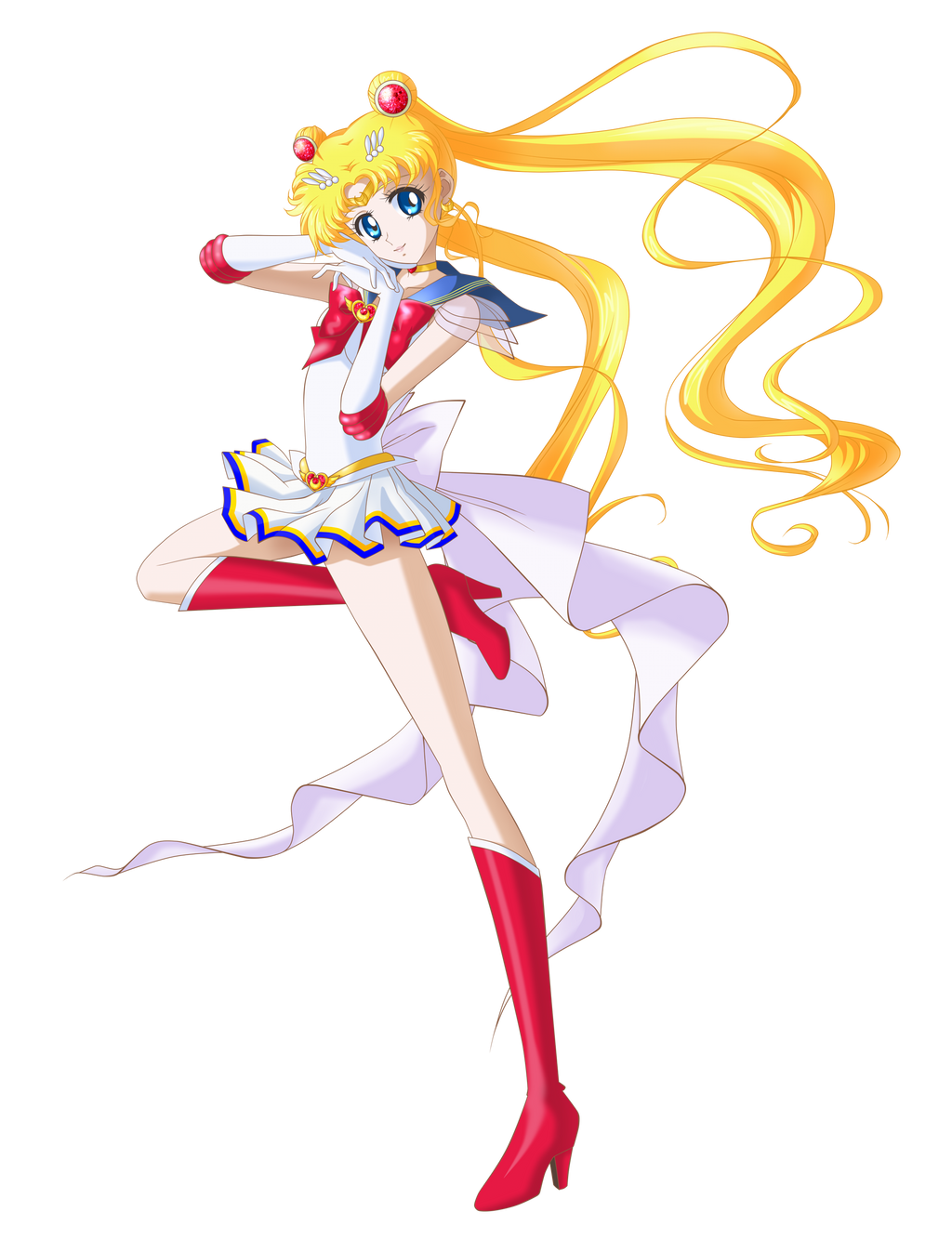 Sailor Cosmos by Bloom2 on DeviantArt