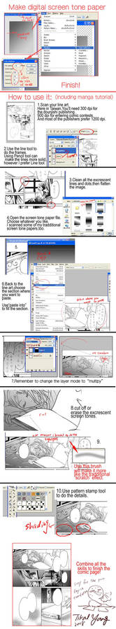 Screen tone paper tutorial2