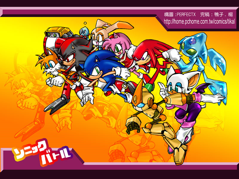 Sonic Battle All Characters