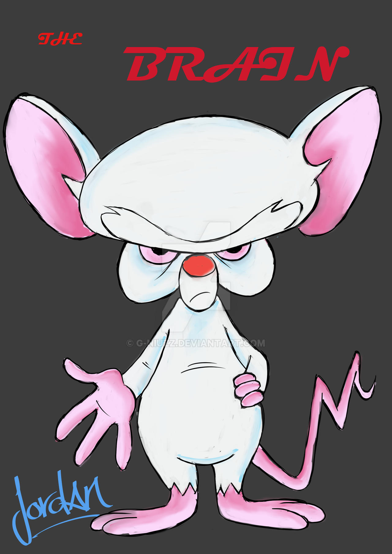 The Brain - Fanart by G-Niuzz on DeviantArt