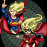 Supergirl and Ms. Marvel