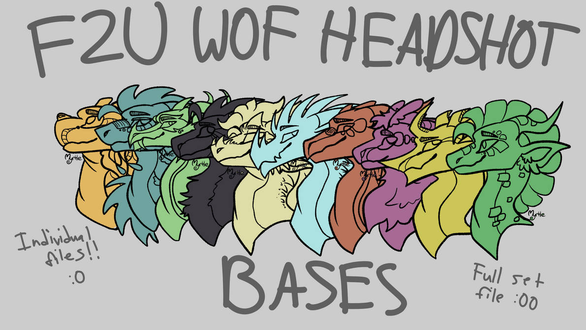 F2U WOF HEADSHOT BASES by Myrt1e on DeviantArt