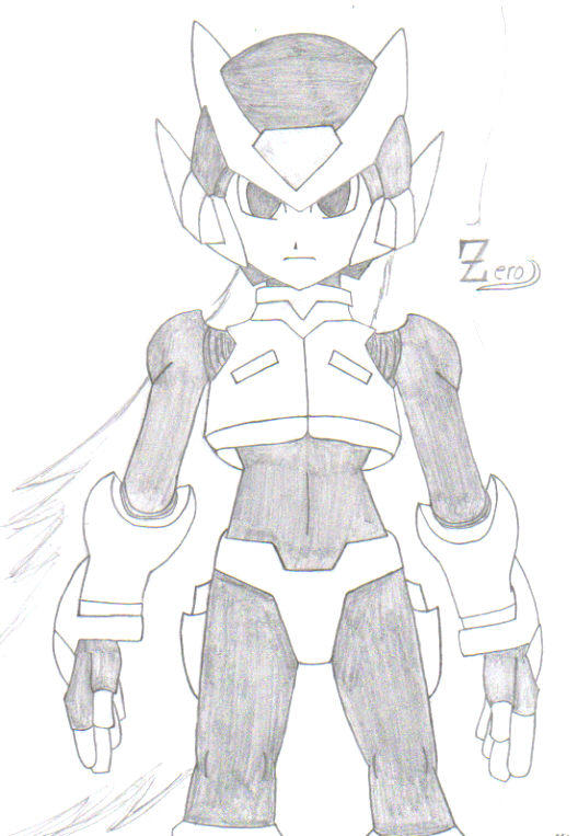 Mega Man Zero Pose by SasukeTheCursedBlood on DeviantArt