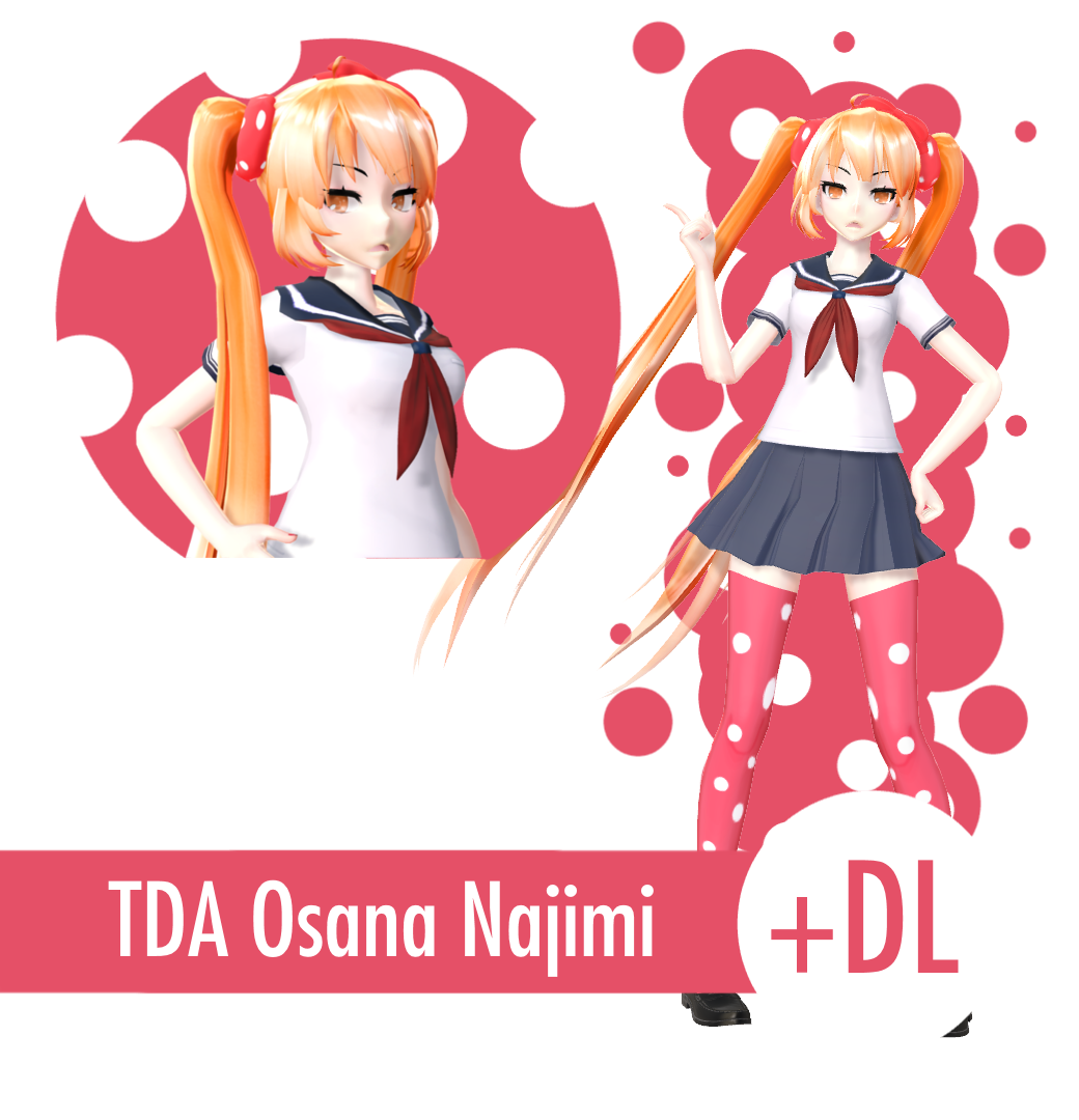 mmd Osana Najimi by KittyChanMMD on DeviantArt