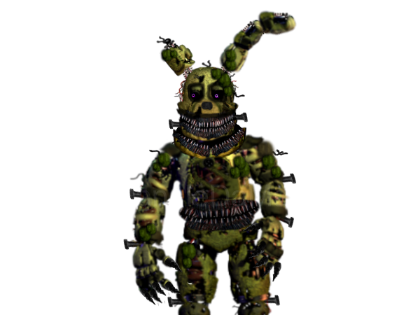 Spring Trap Twith Twisted Springtrap by MangleDaMango on DeviantArt