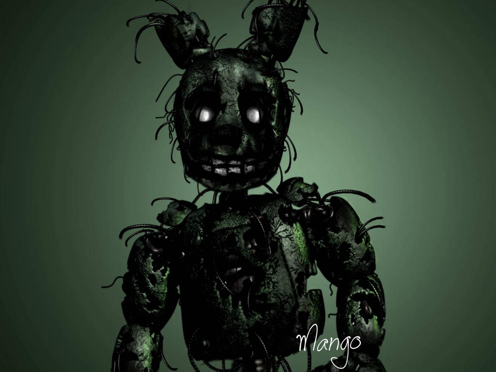 Dark Springtrap V5 by MangleDaMango on DeviantArt