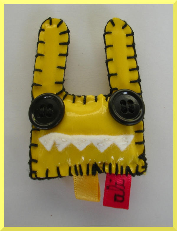 Custom Yellow Rabbit Figure Yellow Bunny by Caperucita on DeviantArt
