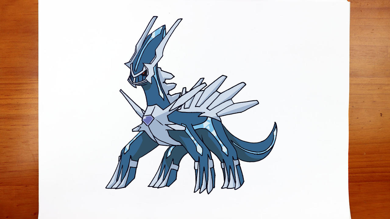 How To Draw Dialga Step By Step How To Draw Pokemon - Dialga Step by Step 2 by DrawingAnimalsHowTo on