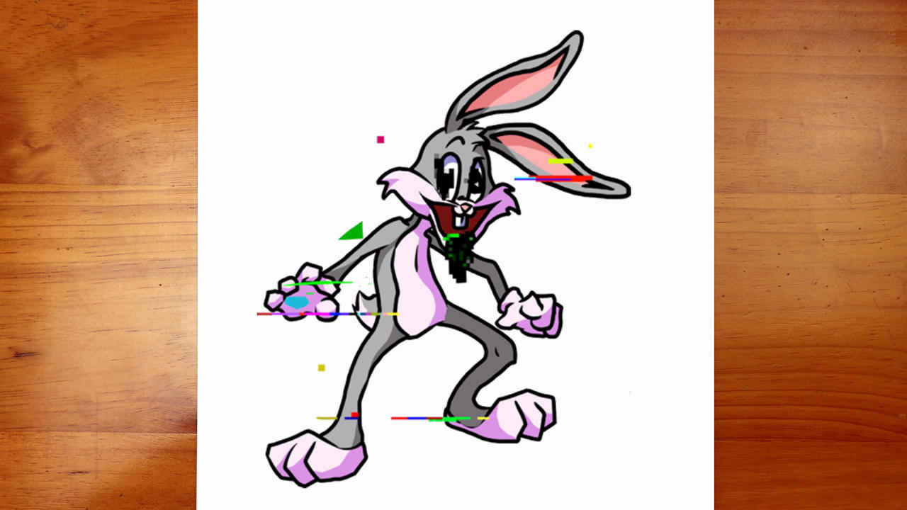 How To Draw FNF MOD Character - Bunzo Bunny Easy S by DrawingAnimalsHowTo on DeviantArt