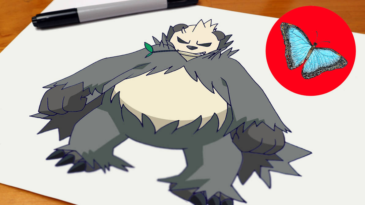 How To Draw Pokemon Pangoro Easy Step By Step Th By Drawinganimalshowto On Deviantart How To Draw Pokemon Pangoro Easy Step By Step Th By Drawinganimalshowto On Deviantart