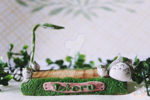 Tonari no Totoro inspired business card holder