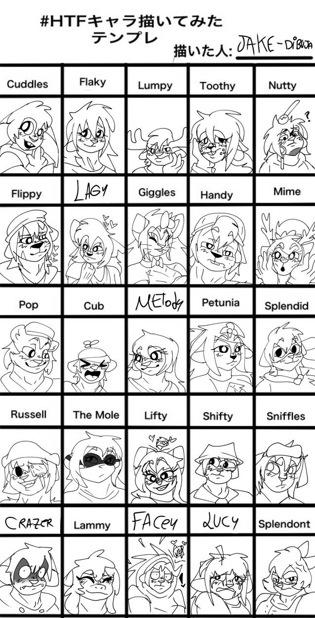 Hf/tf Roster Personajes de HTF by Destroy096 on DeviantArt