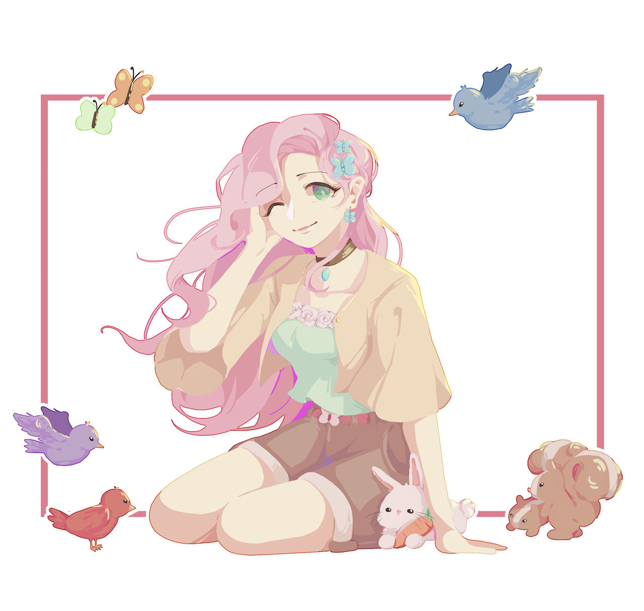 Fluttershy by KamekoMikan on DeviantArt