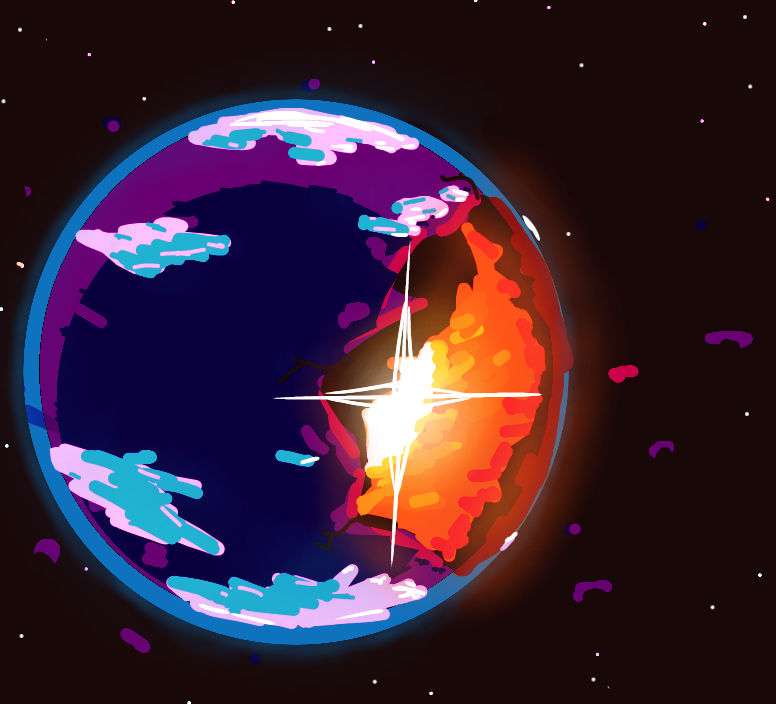 Polus planet (Among US) by ravagolem on DeviantArt