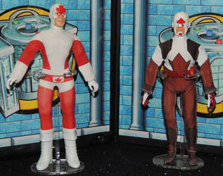 Captain Canuck Original and Moderen