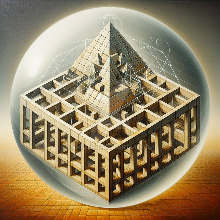 Weird Pyramix Pyramidtemple by Antares57 on DeviantArt