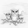 .: Owl tattoo :.