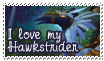 WoW Stamp - Hawkstrider by DivineTofu