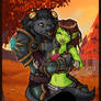 Commission: Tauren and Orc Couple