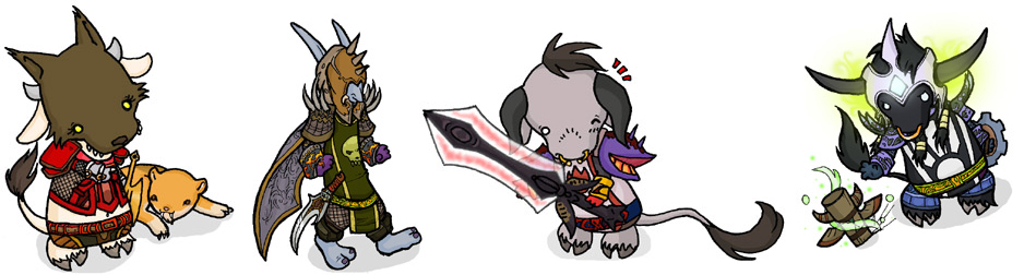 Warcraft Chibis Set2