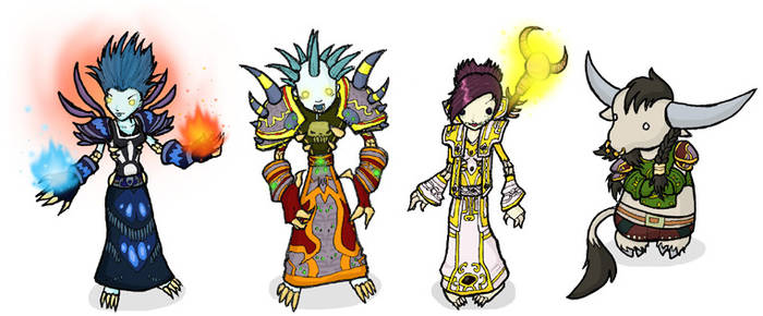 Warcraft Chibis Set3