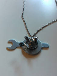 Wrench Necklace